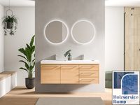 Badezimmer WC Modern Rendering (7)